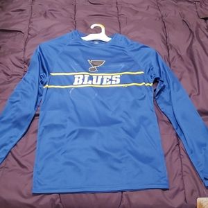 St. Louis Blues Long Sleeve Shirt in size small